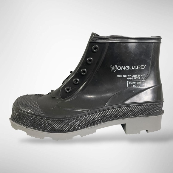 Onguard Black Steel Toe Work Boots Men\'s Size 10 ASTM‎ F2413-18 Made in USA main image 8